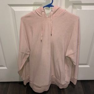 PacSun LA HEARTS Pink Velvet Hoodie